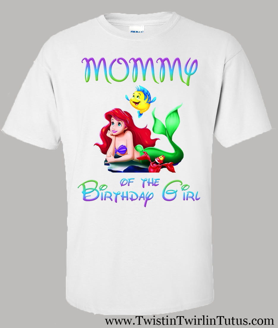 Mermaid best sale mom shirt