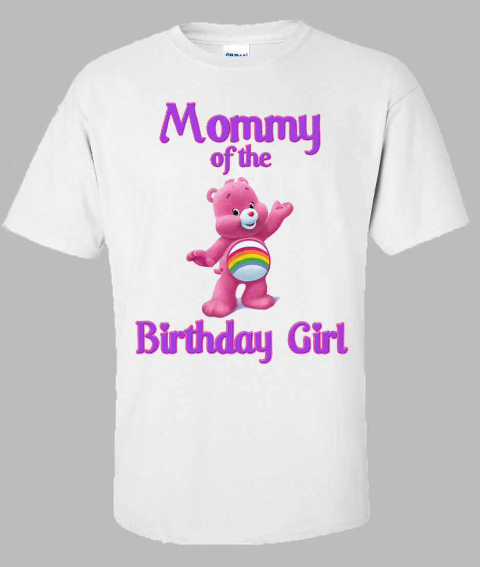 Care Bear Mom Birthday Shirt L