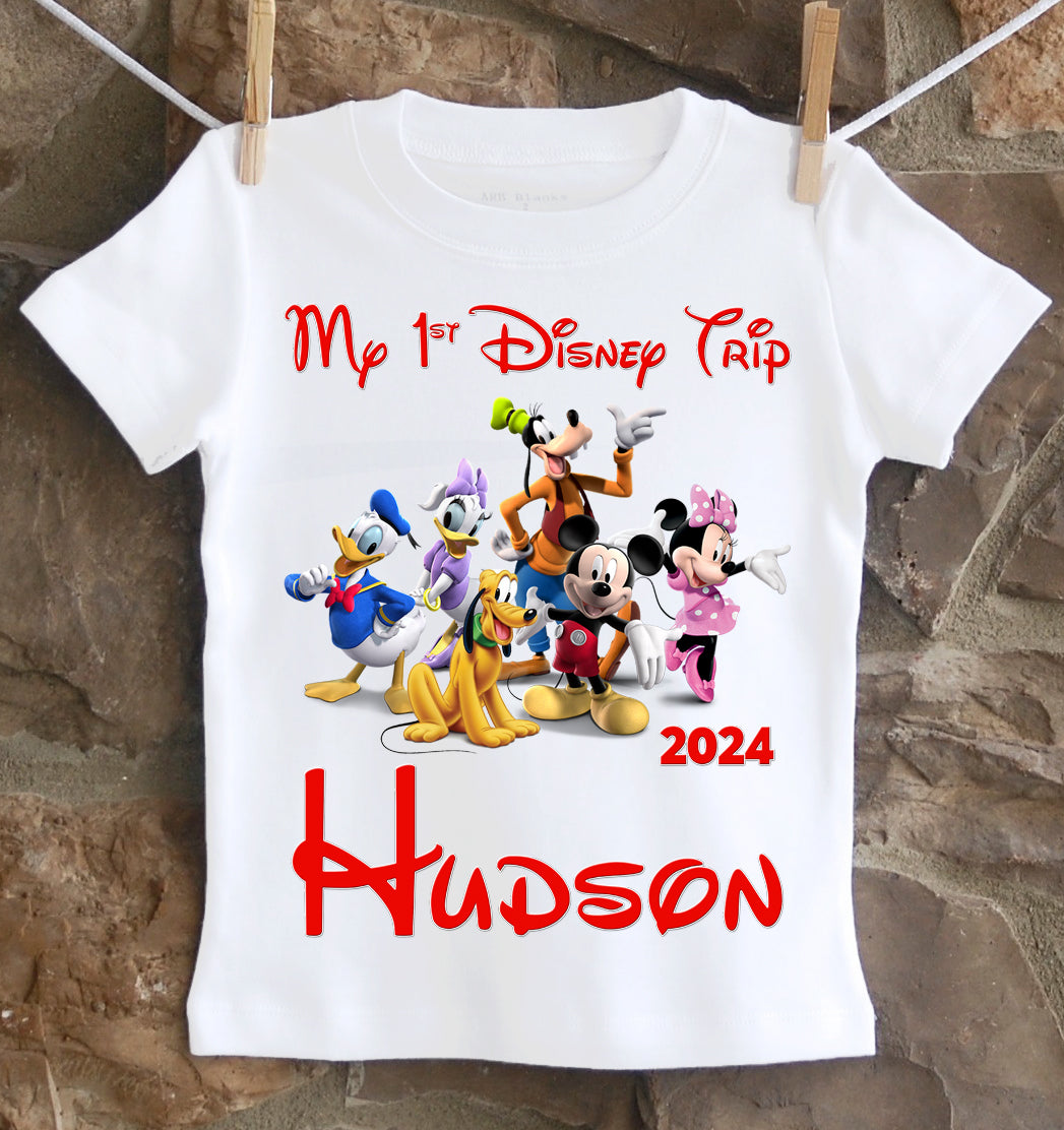 First Disney Trip Shirt – Twistin Twirlin Tutus