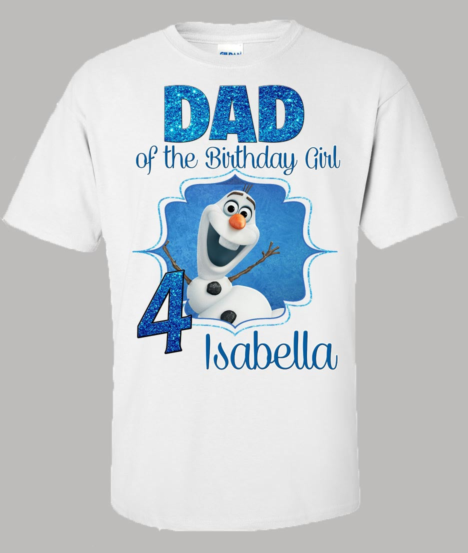 Olaf Birthday Shirt Twistin Twirlin Tutus