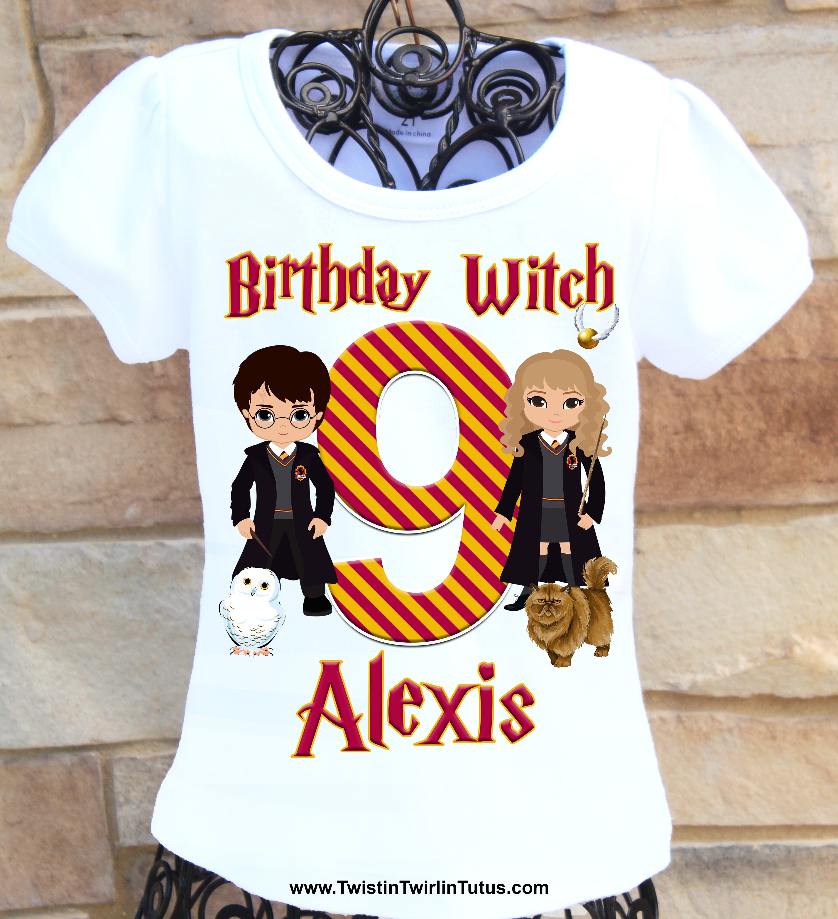 Harry Potter Vintage Children's Kids Personalized Birthday Party