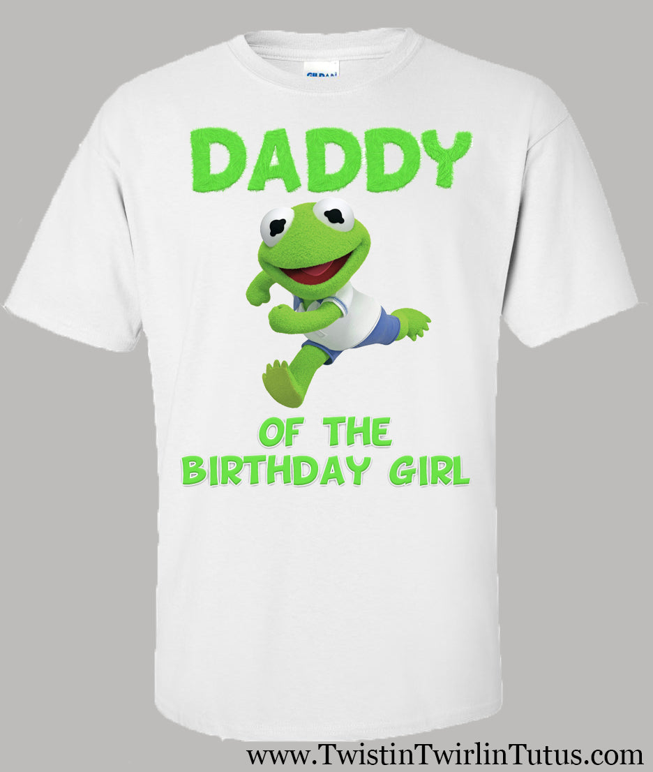 Muppet Babies Daddy Birthday Shirt – Twistin Twirlin Tutus