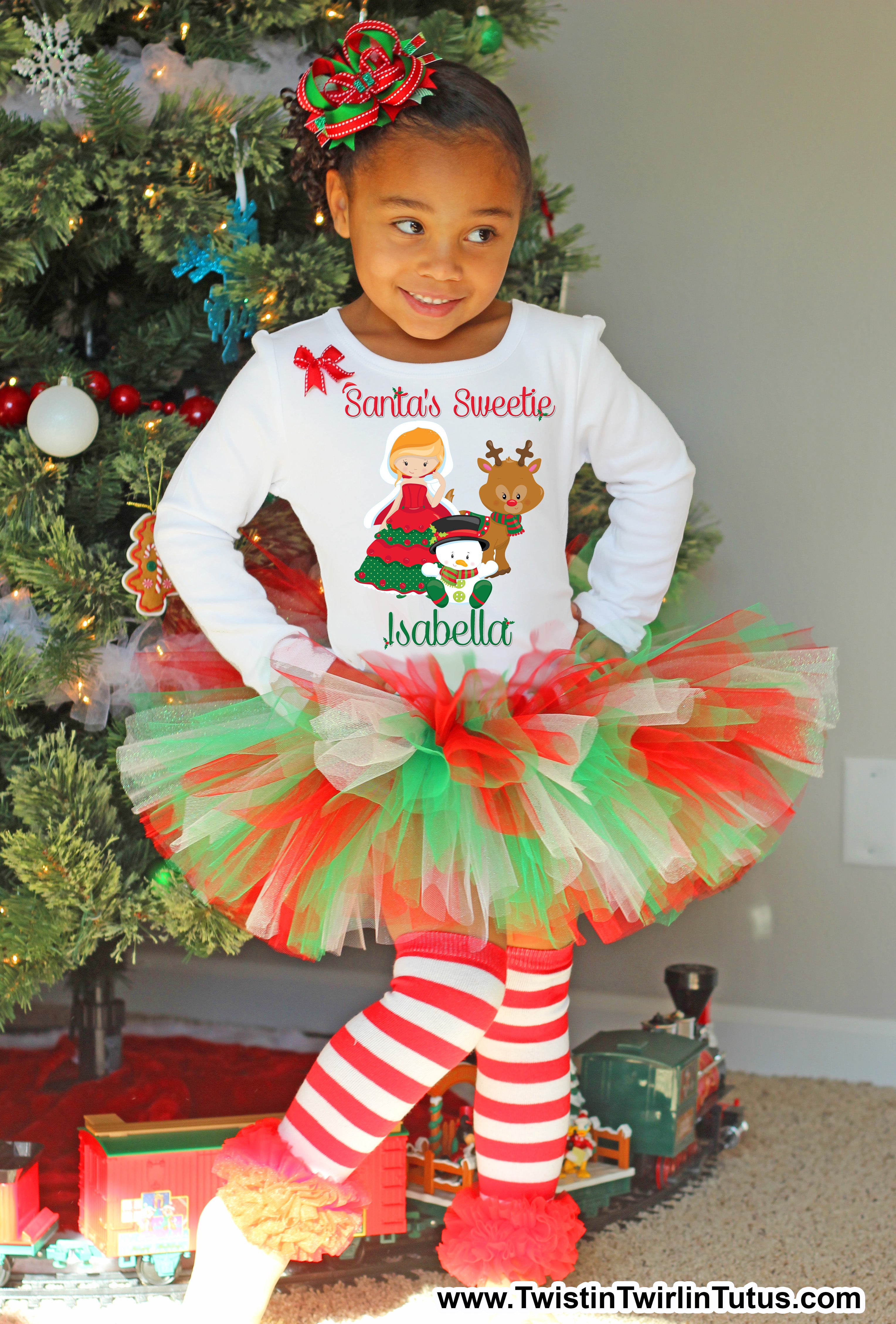 Christmas hot sale tutu outfit