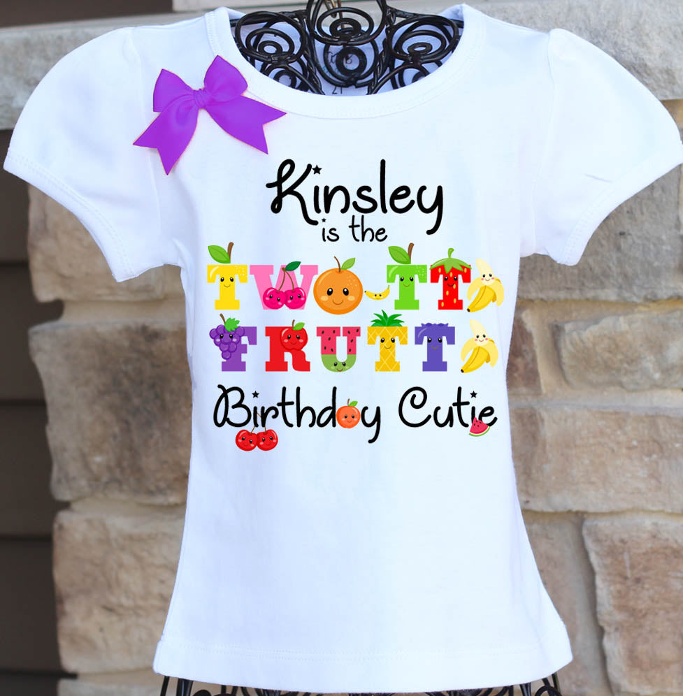 Tutti Frutti Birthday Shirt – Twistin Twirlin Tutus