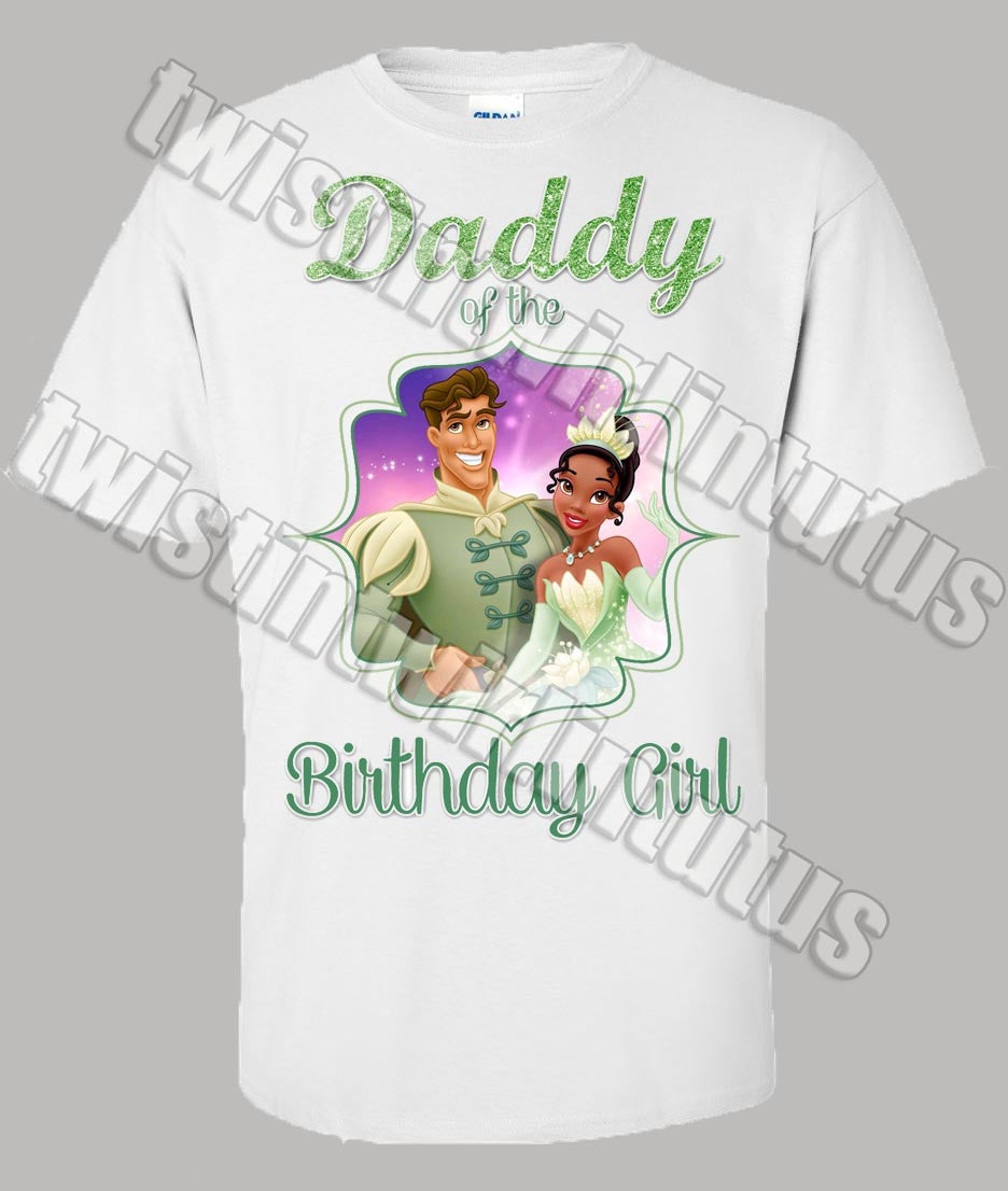 Twistin Twirlin Tutus Bluey Daddy Birthday Shirt XL