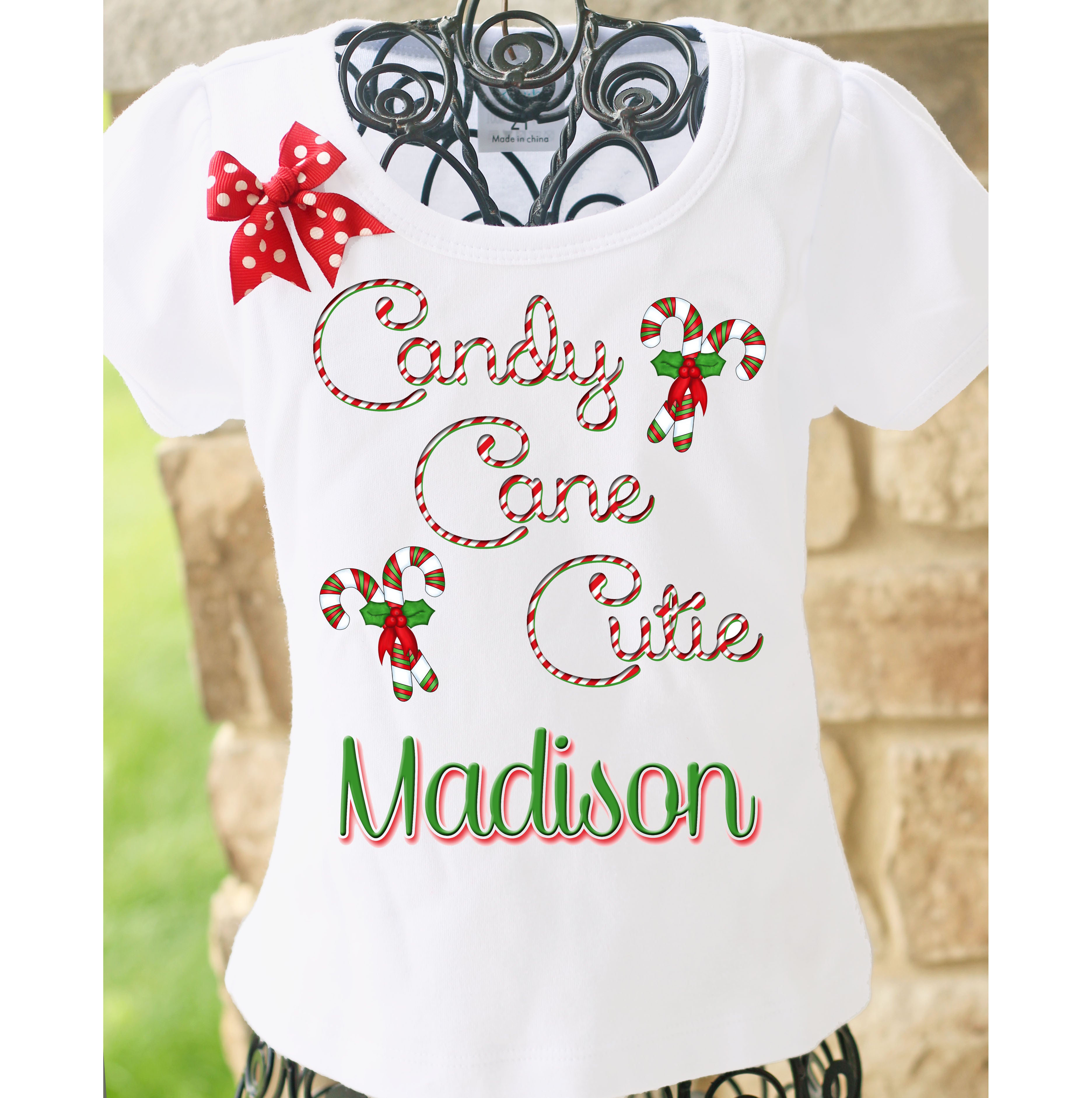 Candy cane 14 shirt fashion