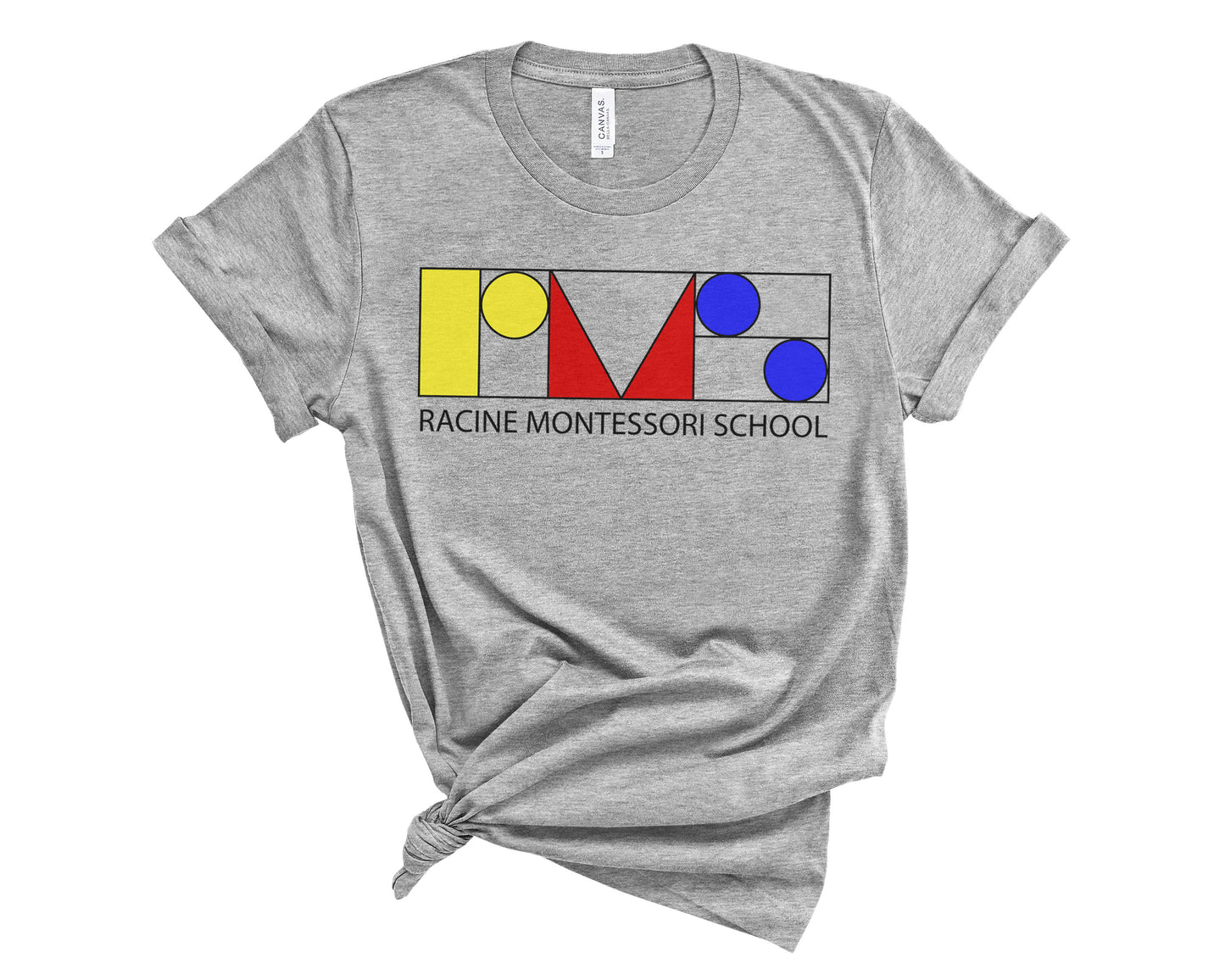 Racine Montessori Colored Logo T-shirt