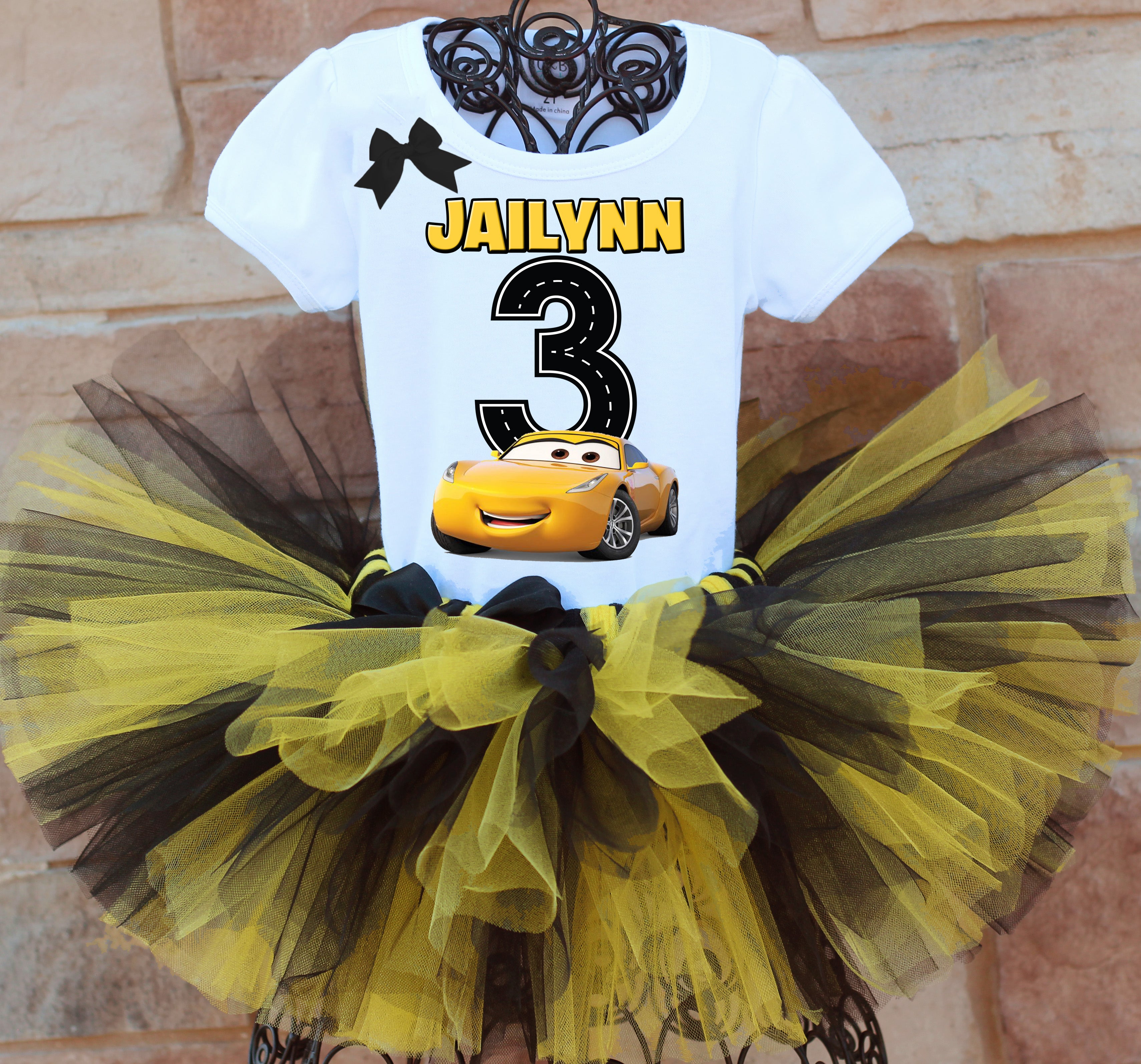 Cars Cruise Birthday Tutu Outfit – Twistin Twirlin Tutus