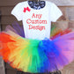 Sesame street birthday tutu outfit