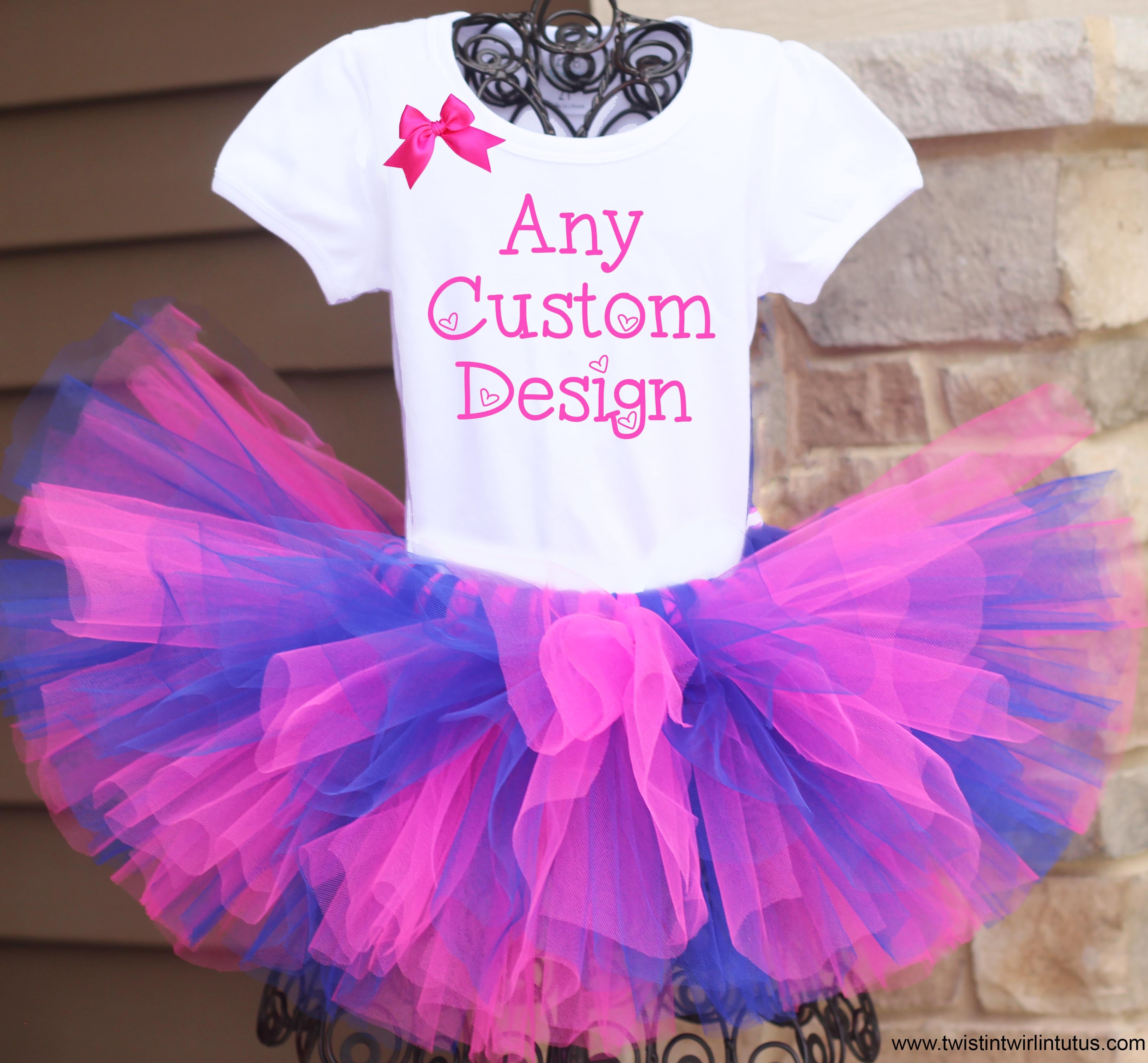 Custom factory Shirt & Tutu