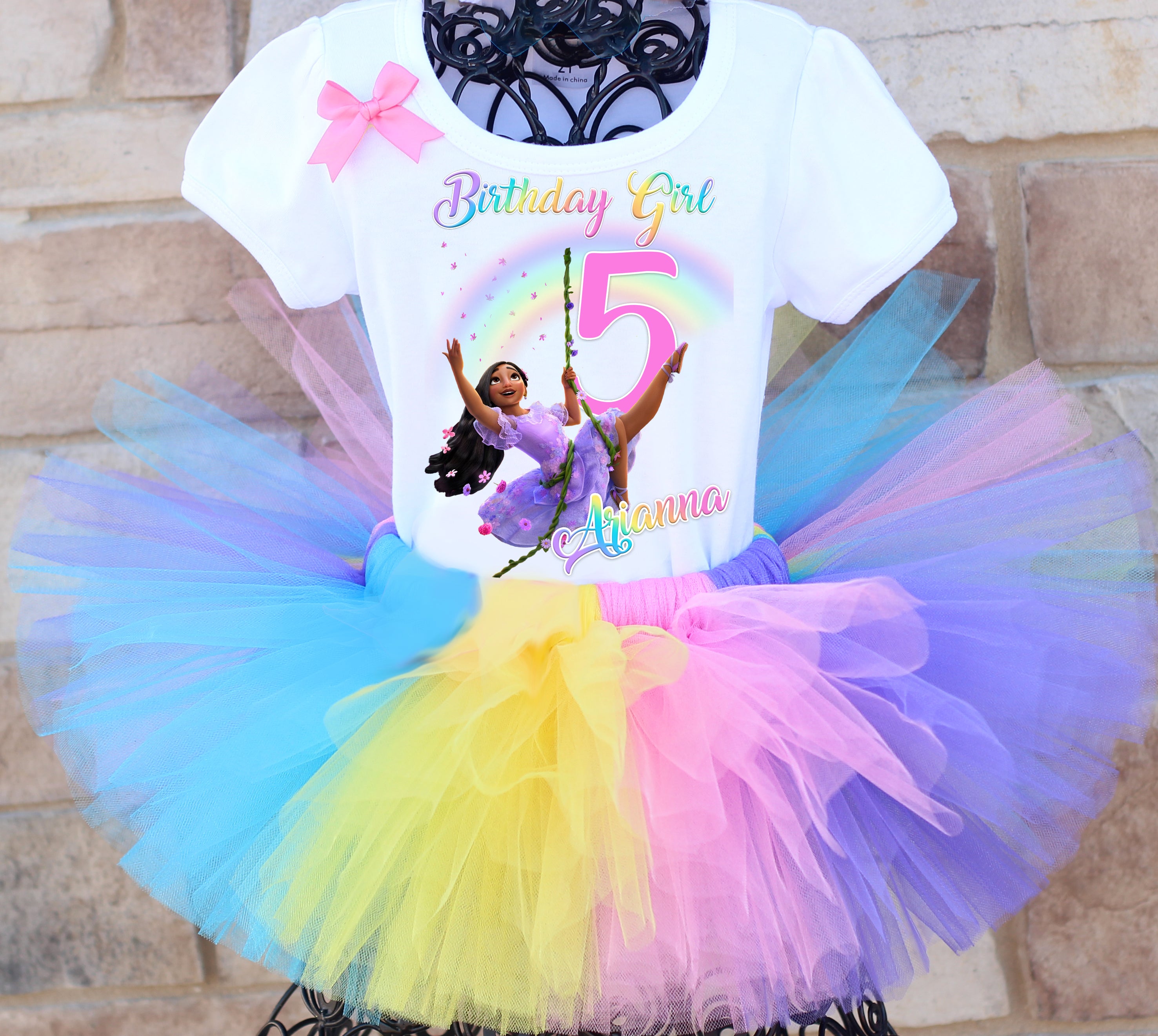 Rainbow Tutu Dress for Women