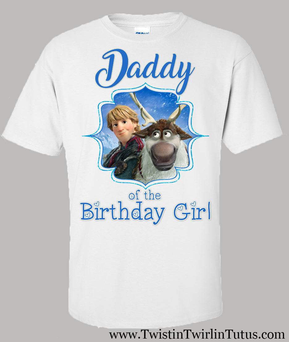 Frozen family 2024 birthday shirts