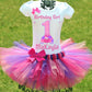 Lady bug birthday tutu outfit