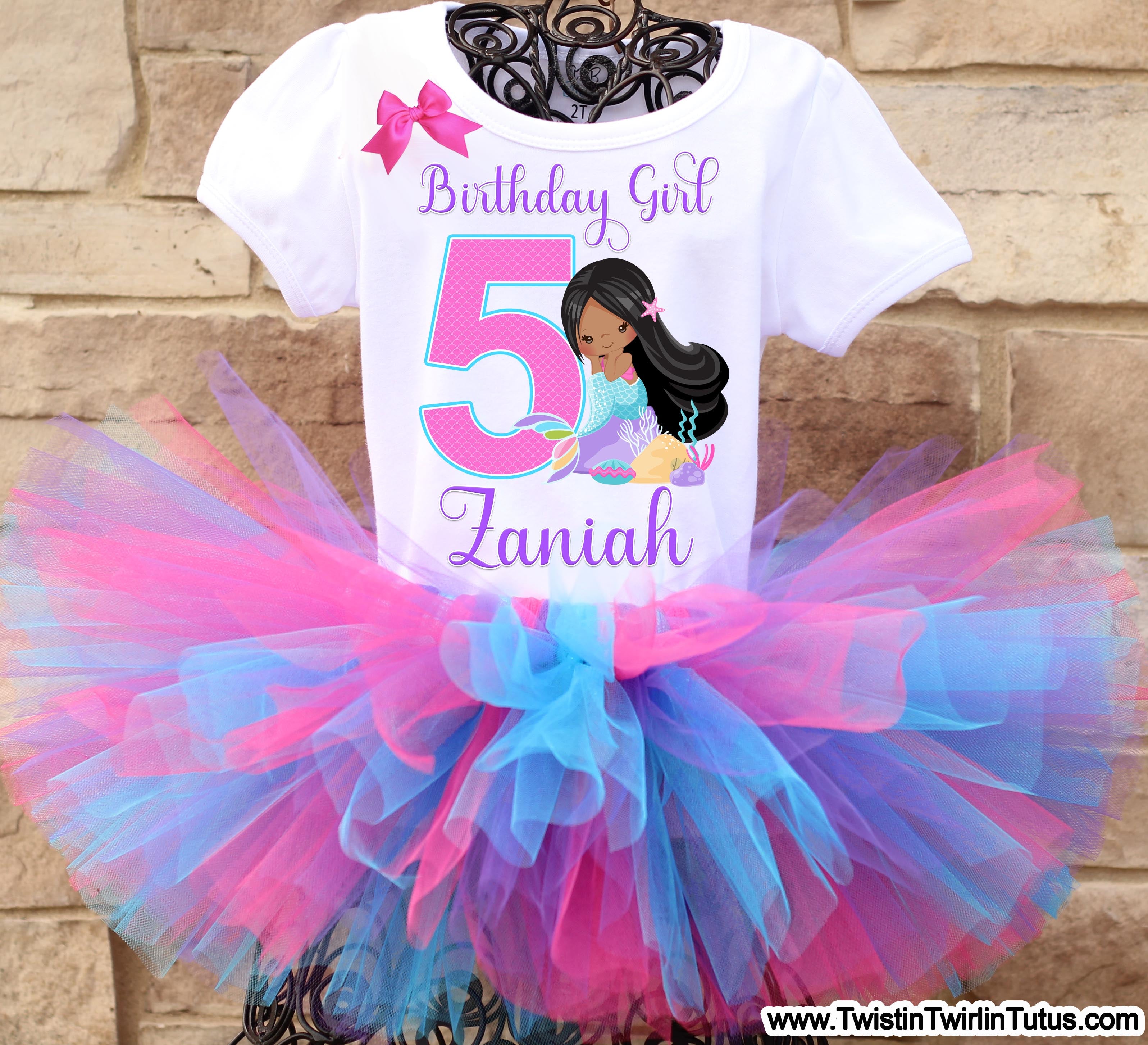 Little mermaid best sale birthday tutus