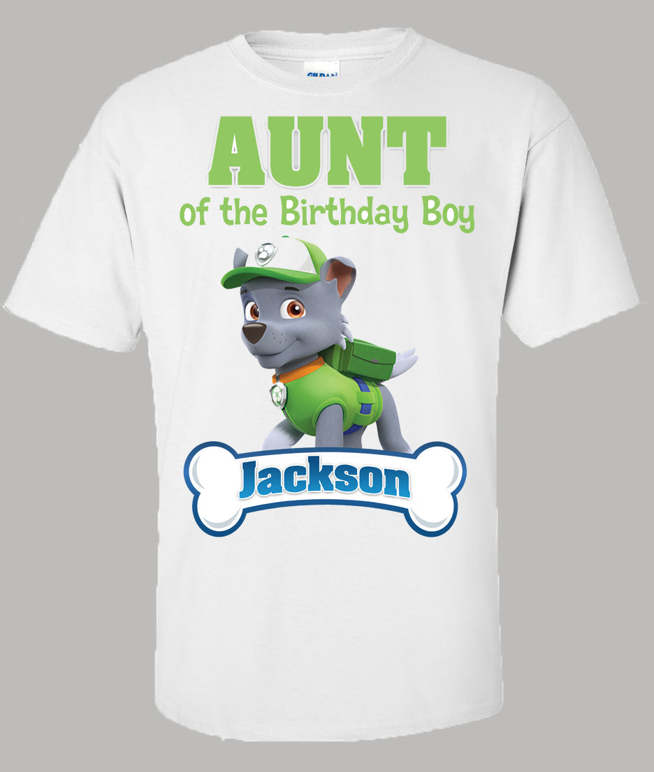 Paw Patrol Aunt Birthday Shirt XL