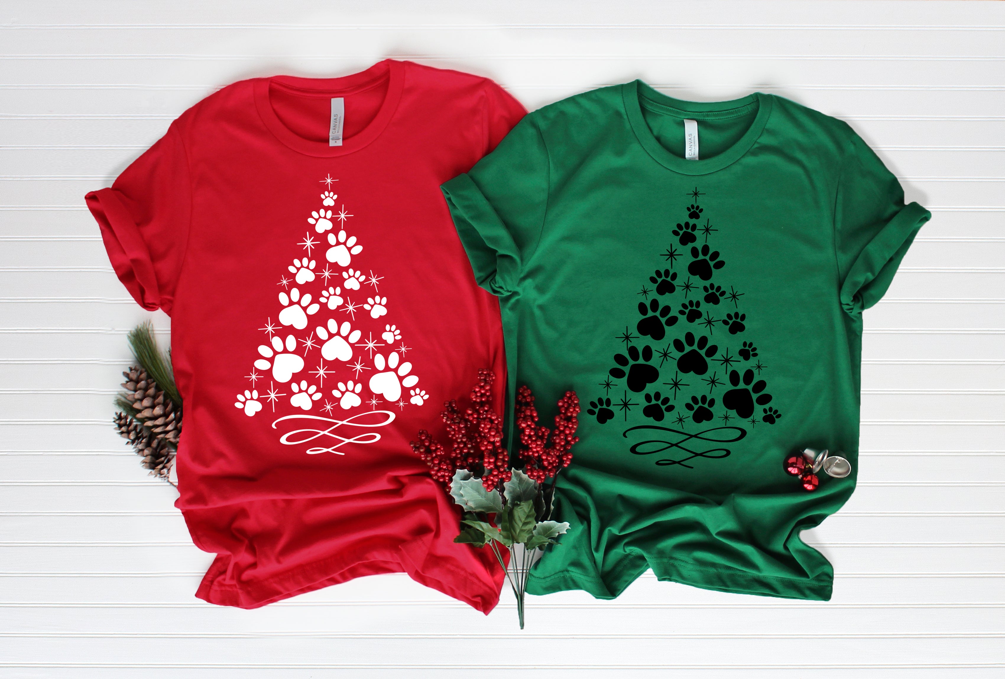 Red and best sale green christmas shirt