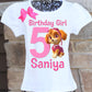 skye birthday shirt