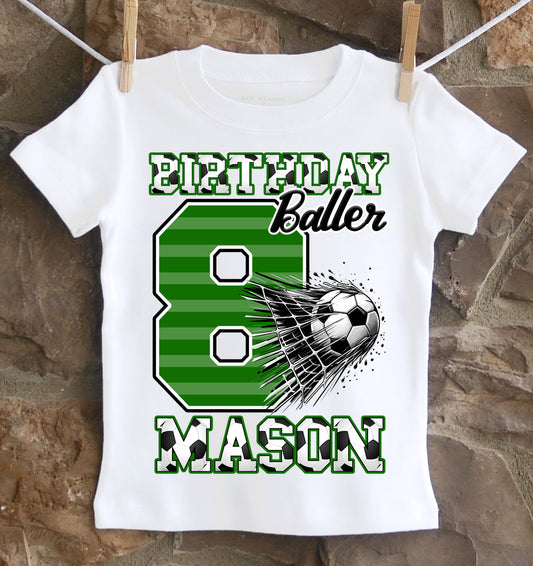 Soccer Birthday Shirt
