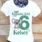 Koala Birthday Shirt, Baby Koala Birthday Party Ideas, Koala Birthday Outfit, Teen Birthday Shirt, Tween Birthday shirt,