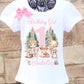 Woodland birthday girl shirt