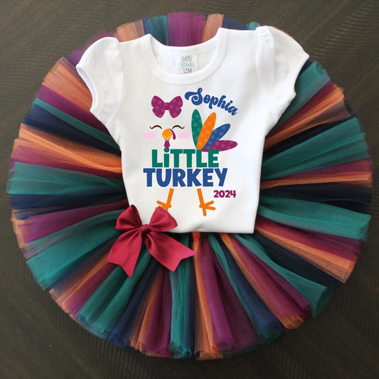 little turkey thanksgiving outfit