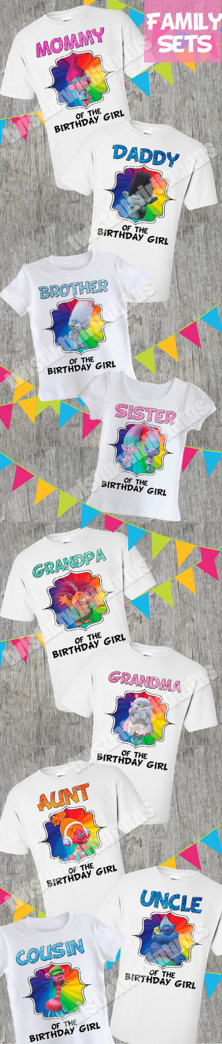 Trolls birthday girl on sale outfit